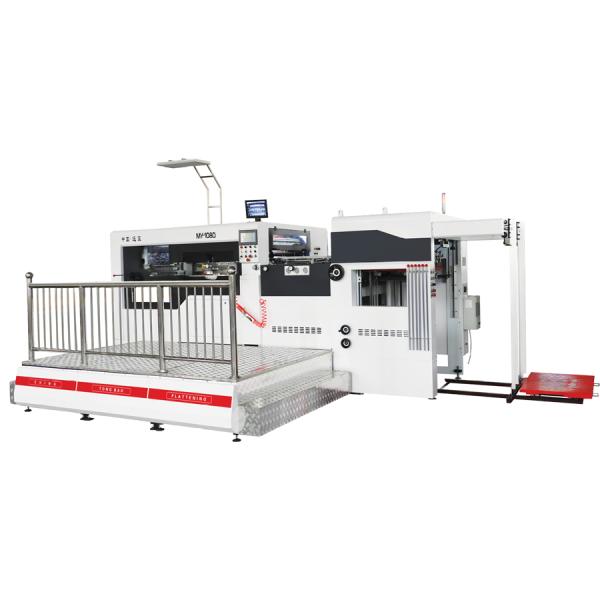 Semi Auto Flat Bed Corrugated Paper Die Cutting Machine with Full Waste Stripping Supply