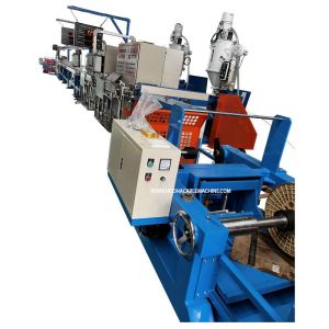 0.8MPa Power Cable Making Machine , Electrical Cable Extrusion Machine