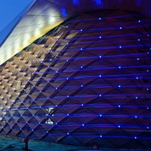 Factory Price Hospital Office Building Aluminum Glass Curtain Wall Facaded Free