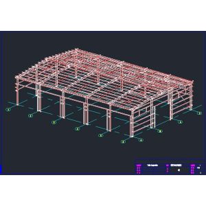 Quality Oem Steel Structure Building Single Layer Mini Prefabricated Warehouse Kits for sale
