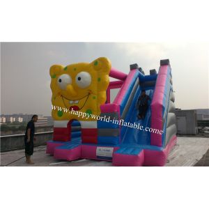 China Spongebob squarepantsr bouncer slide combo, Spongebob squarepants bounce slide on sale