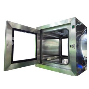 Lab Static Cleanroom Pass Thru Box / Stainless Steel Pass Through