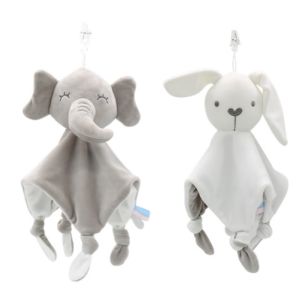 Sleeping Baby Pacifier Animal Plush Toys Adorable Cuddly Cute