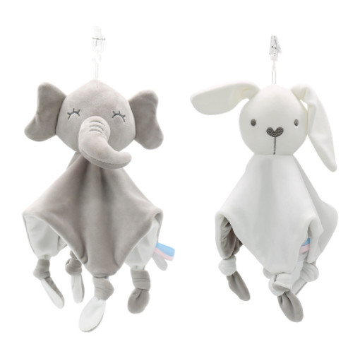 Buy Sleeping Baby Pacifier Animal Plush Toys Adorable Cuddly Cute at wholesale prices