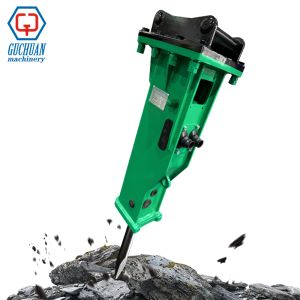 Guchuan SB20 / GCB40 149Kg Silent Hydraulic Breaker 45mm Chisel for 1.2-3Ton