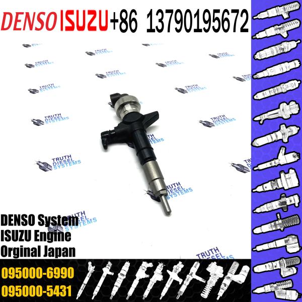 Buy Fuel Diesel Injector Nozzles 095000-6990 for Isuzu D-MAX RODEO 4jk1 Common Rail Inyectores Diesel Engine 095000-6990 at wholesale prices