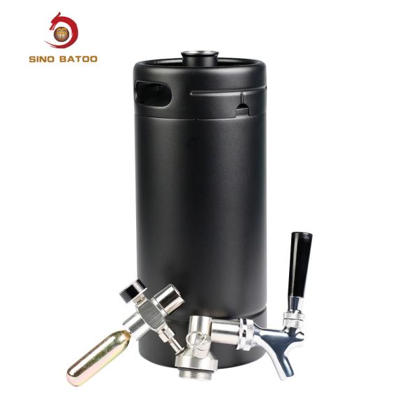 Buy 128oz Mini Keg Growler Co2 Sus304 Carbonating Dispenser Kit at wholesale prices
