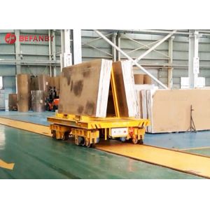 40t Industrial Electric Mold Transport Trolley With Drive