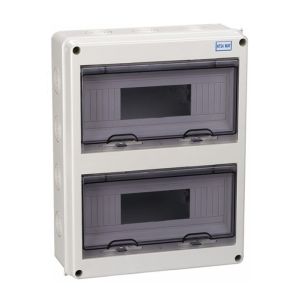 HT 24 Way IP65 Waterproof Outdoor Electrical Enclosure Distribution Plastic