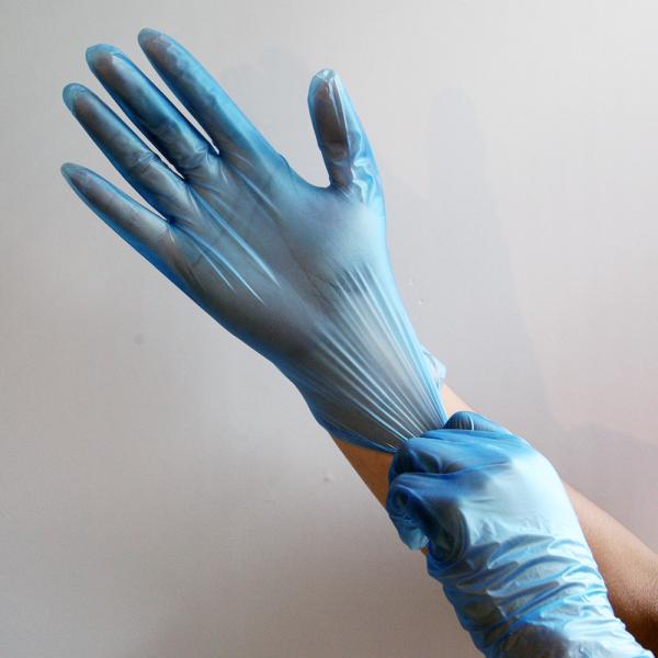 Buy Medica Use Disposable Protective Gloves , vinyl powder free disposable gloves at wholesale prices