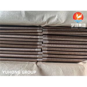 ASTM B111 C70600 O61 Low Fin Tube Copper Nickel Alloy For Cooler