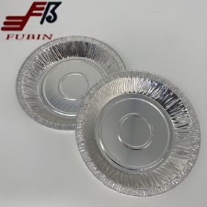 800ML Disposable Shallow Round Aluminum Foil Pie Pan