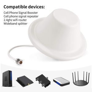 Wide Band Omnidirectional Ceiling Mount Dome 4G LTE Antenna