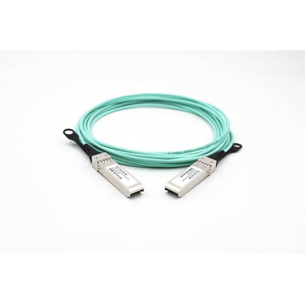 China 10G SFP+ AOC Active Optical Cable 1M OM3 Fiber VCSEL Array on sale China 10G SFP+ AOC Active Optical Cable 1M OM3 Fiber VCSEL Array on sale