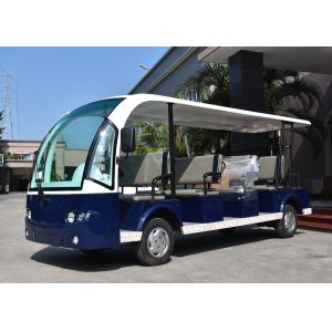 72V AC Motor Electric Sightseeing Car With 11 Seats / Electric Tourist Car
