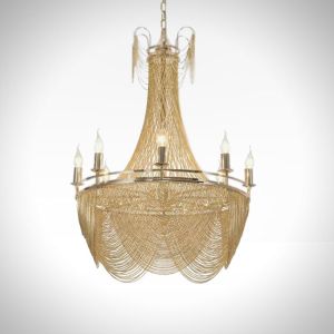 Chain link pendant light Hanging Chandelier Lighting (WH-CC-17)