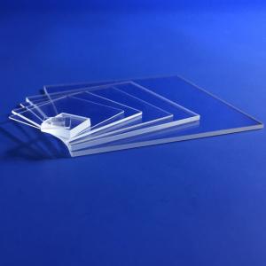 Quality High Transmittance Square Optical Glass Window 0.1mm Thickness for sale