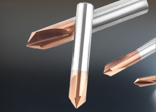 Tungsten Cobalt Alloy 90 Degree TiCXCo4 Coating Pilot Drill Bit