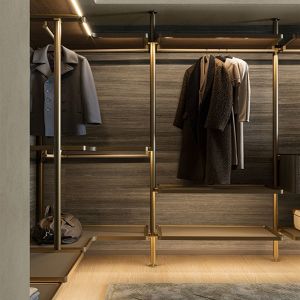 Classic French Design Customized Wardrobe Closet With Optimized Storage
