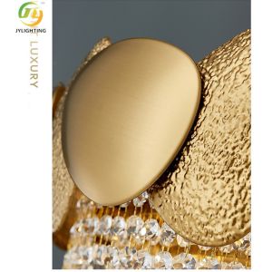 JYLIGHTING K9 Crystal Chandelier Factory Creative Water Drop Luxury Lamp Living