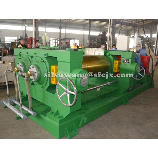 Buy 22" Peripherally Roller Bearing Lubrication Rubber Mixing Machine 2 Roll at wholesale prices