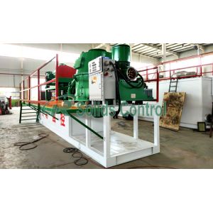 Skid Mounted Pitless Mud Treatment System With VFD Drive