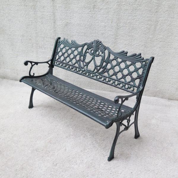 8 People ISO14001 Certified Metal Picnic Table Bench Set