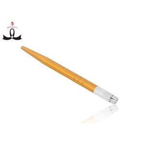 CE Certificate Light Yellow Manual Eyebrow Pen Micropigmentation Shadow