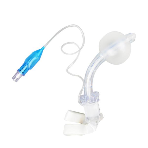 Medical Supply For Single Use Only Disposable PVC 2.0-11.0mm Tracheotomy Tube With Cuffed