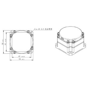 ≤0.01(º)/h^1/2 Random Walk Coefficient Electronic Gyroscope Sensor For Precise