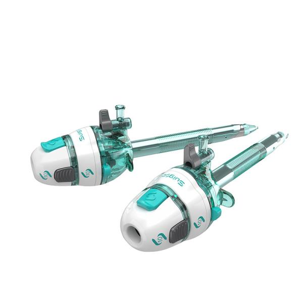 Buy Laparoscopic Optical Trocar Safety Lock With Bladeless And Visible Tip at wholesale prices