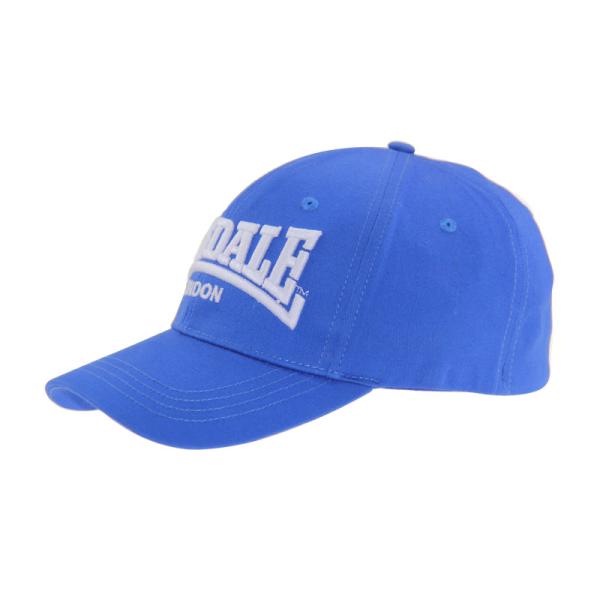 Buy Blue 6 Panels Embroidery Fitted Baseball Caps,  Men/Women Outdoor Baseball Hat For Autumn/Winter at wholesale prices
