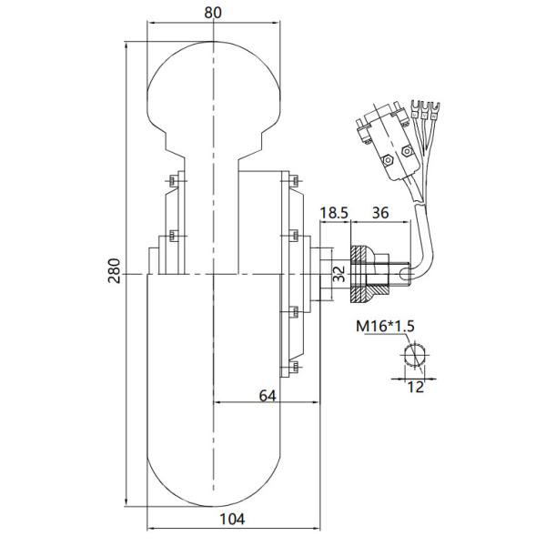 IP65 AGV Mecanum Wheel
