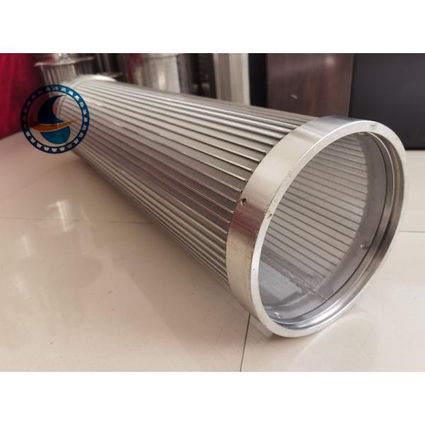 Buy Stainless Steel 304 Wedge Wire Strainer Slotted Screen at wholesale prices