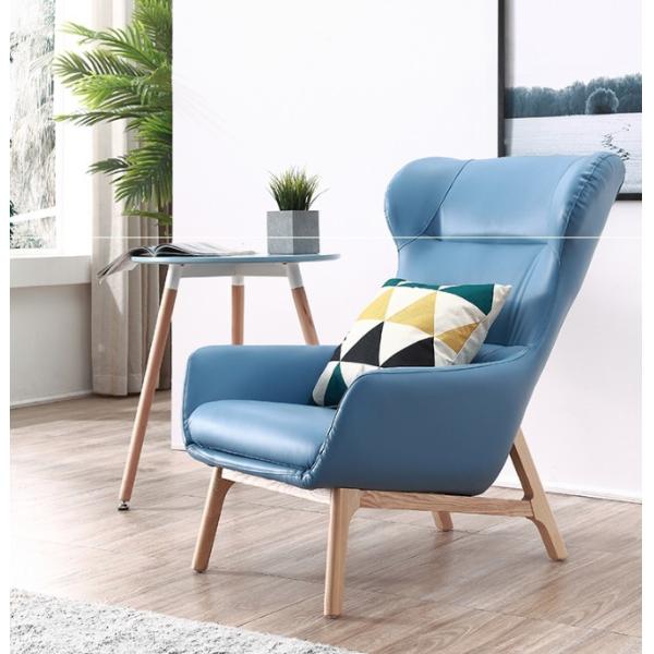 Modern Fabric Leather Leisure Chair Designer Living Room Confoetable highback