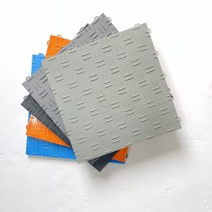 Polypropylene Garagetrac Floor Tiles 18mm Interlocking PP Racedeck Diamond Tile