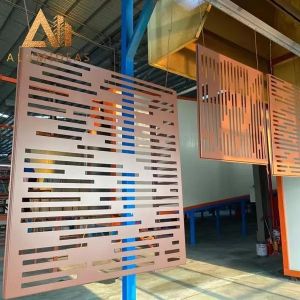 Aluminum Cnc Cladding Style Building Metal Wall Solid Panel