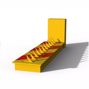 Automatic Retractable High Security Tyre Puncture Killer Flush / Surface