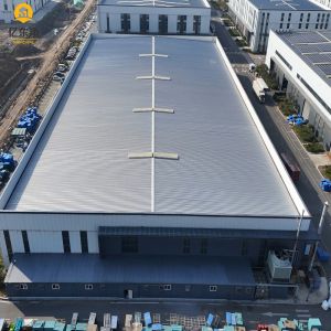 Modern Galvanized Steel Frame Building Construction With High Weather Resistance