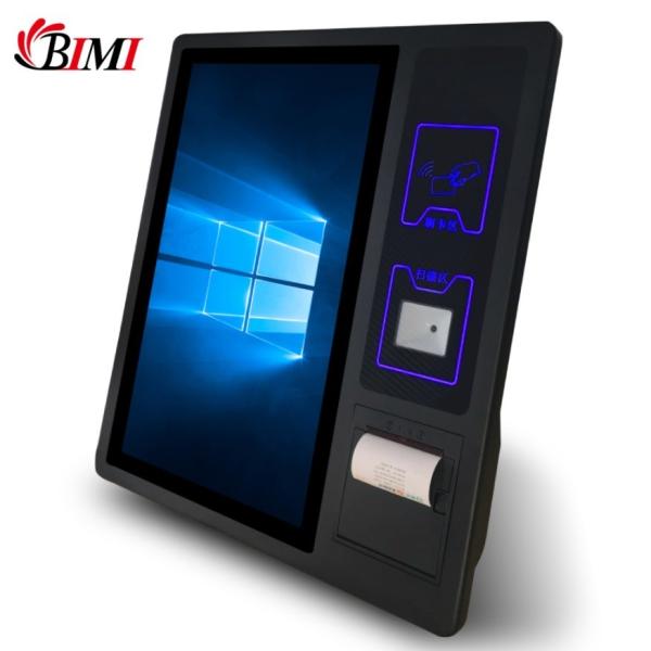 Windows Operation System Queue Management System Kiosk for Advertising in