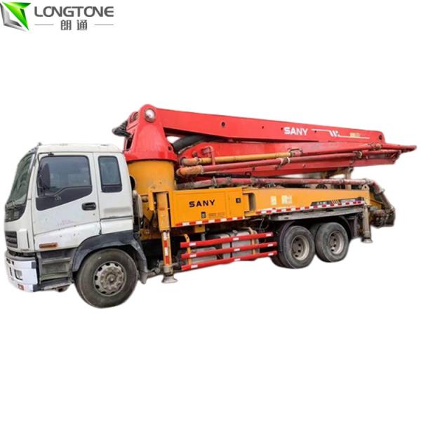 270kw Used Concrete Pump Truck 42m Flexible Operation 30 ton