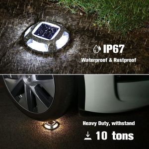 Solar Dock LED Light IP65 Waterproof Warm White Garden Light