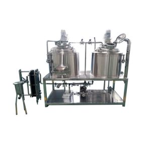 Custom Design Small Brewery Equipment With Electric / Steam / Direct Fired