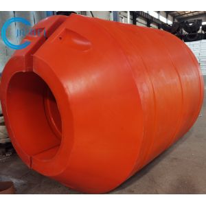 UHMWPE / HDPE Pipe Floaters Inner Diameter 355mm With PU Foam Filled