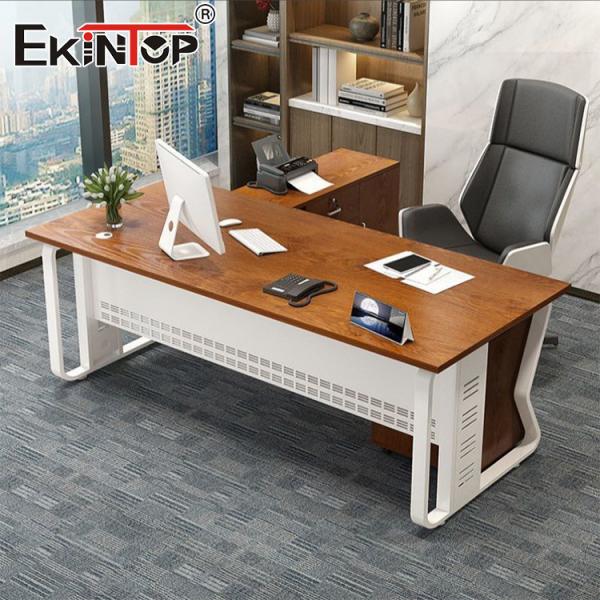 Buy Discounted Price Modern Design Walnut Office Desk Bespoke Desk at wholesale prices
