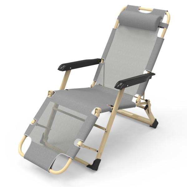 Modern Design Outdoor Foldable Chaise Lounge Chair for Patio Garden Beach and Pool