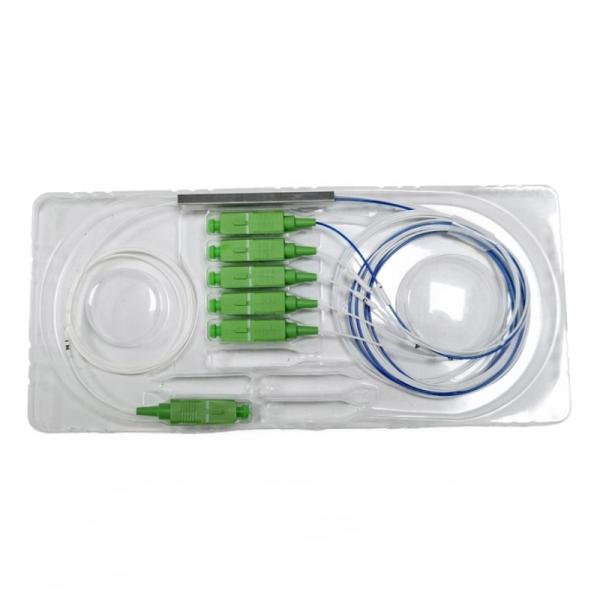 Unbalance Fiber PLC Splitter SC/APC Connectors -40- 85C Ideal for Indoor Cable Coupler