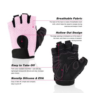 China Fitness Gloves Customized LOGO Sports Fitness Lifting Gymnastics Gloves on sale