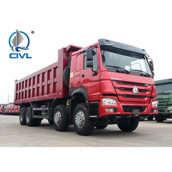 8x4 50T Heavy Duty Dump Truck RHD International Dump Truck SINOTRUK HOWO tipper truck euro II 420hp