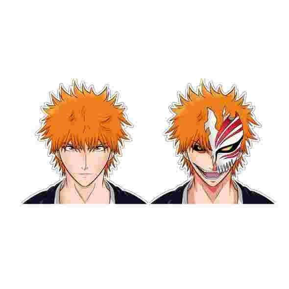 Waterproof Anime Sticker Changing Flips Decals Iguro Obanai Demon Slayer 3D Lenticular Motion Sticker for Car Laptoption